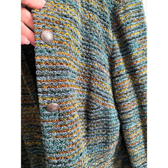Vintage Alfred Dunner Woman 16W Textured Knit Button Front Jacket Cardigan USA - Picture 7 of 8
